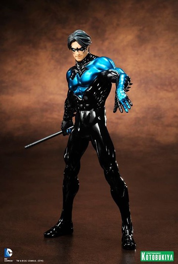 Dick Grayson (Nightwing Limited Edition), Justice League, Kotobukiya, Pre-Painted, 1/10